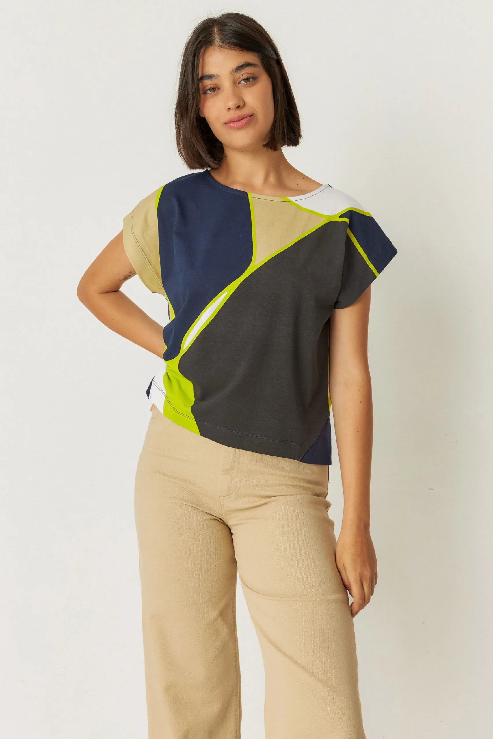 SKFK T-SHIRT EIDER-GOTS- Tops Et T-Shirts