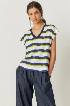 SKFK T-SHIRT LANA-GOTS- Tops Et T-Shirts