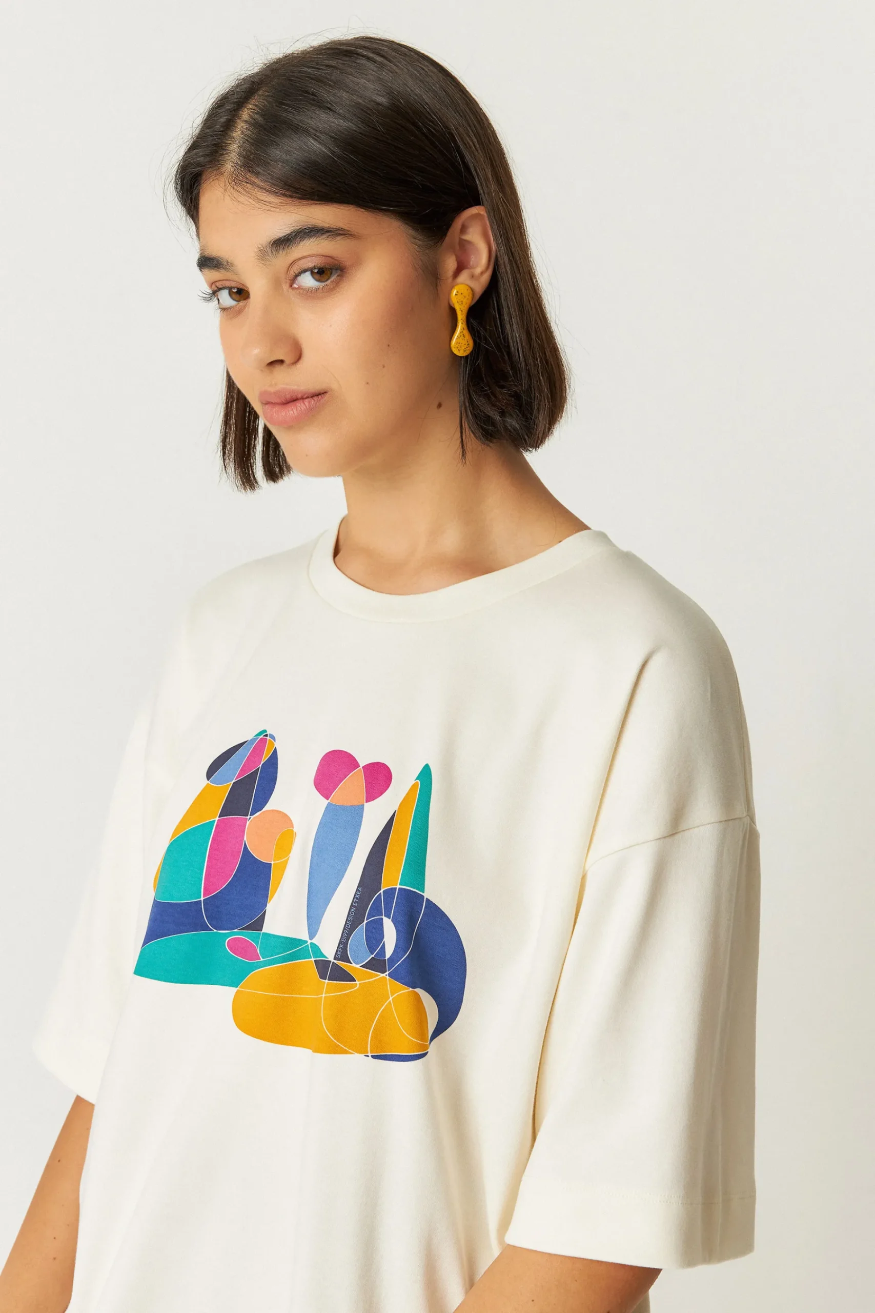 SKFK T-SHIRT LARIZ-GOTS- Tops Et T-Shirts