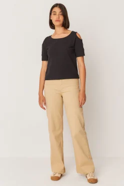 SKFK T-SHIRT LEZA- Tops Et T-Shirts