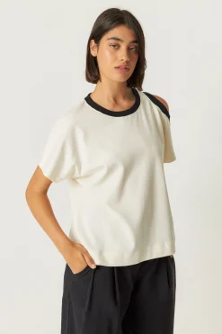 SKFK T-SHIRT LIA-GOTS- Tops Et T-Shirts