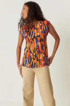 SKFK T-SHIRT MARIXOL-GOTS- Tops Et T-Shirts