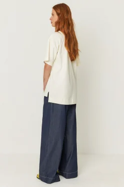 SKFK T-SHIRT MONIKA-GOTS- Tops Et T-Shirts