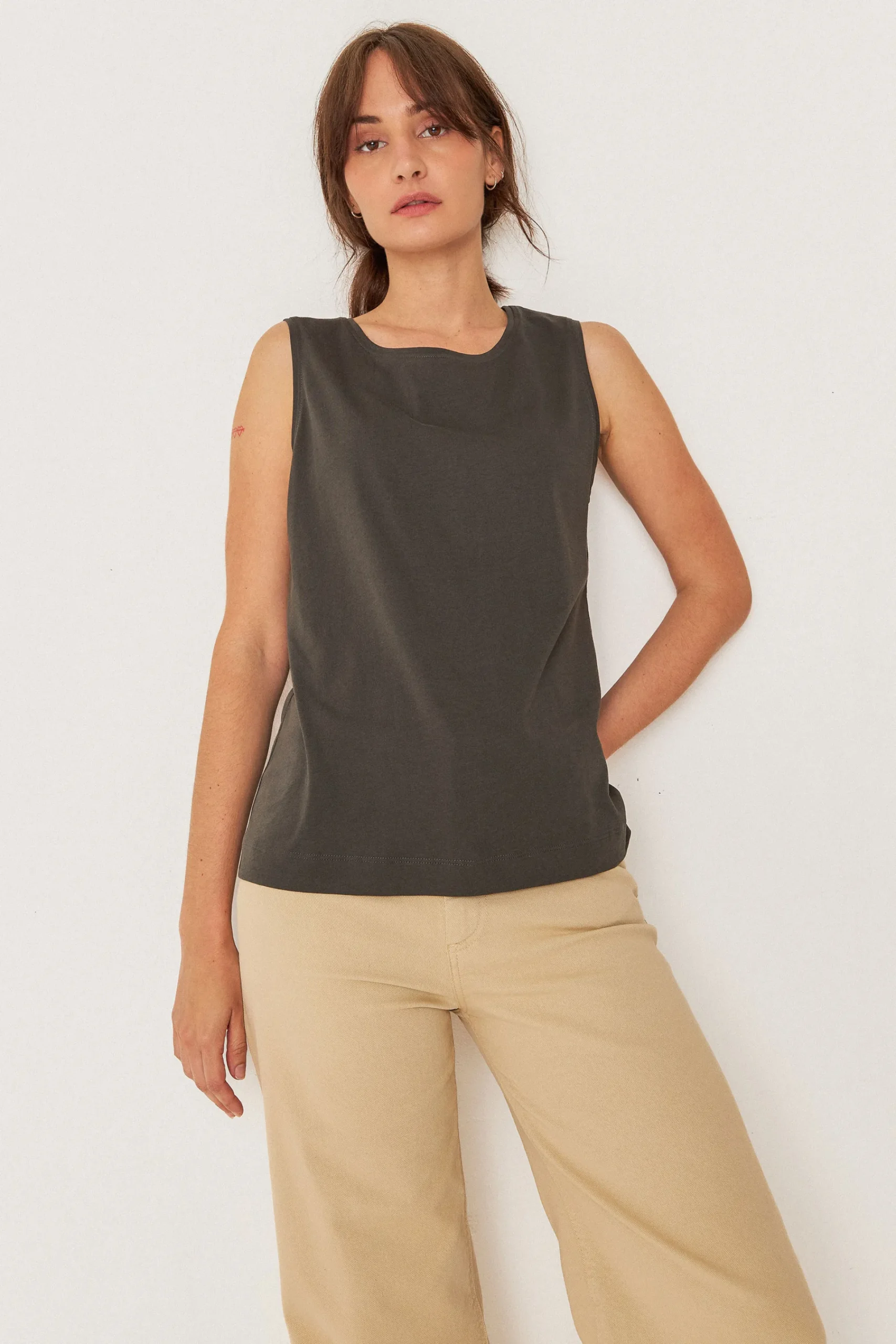 SKFK T-SHIRT ZUNTZ-2-GOTS- Tops Et T-Shirts