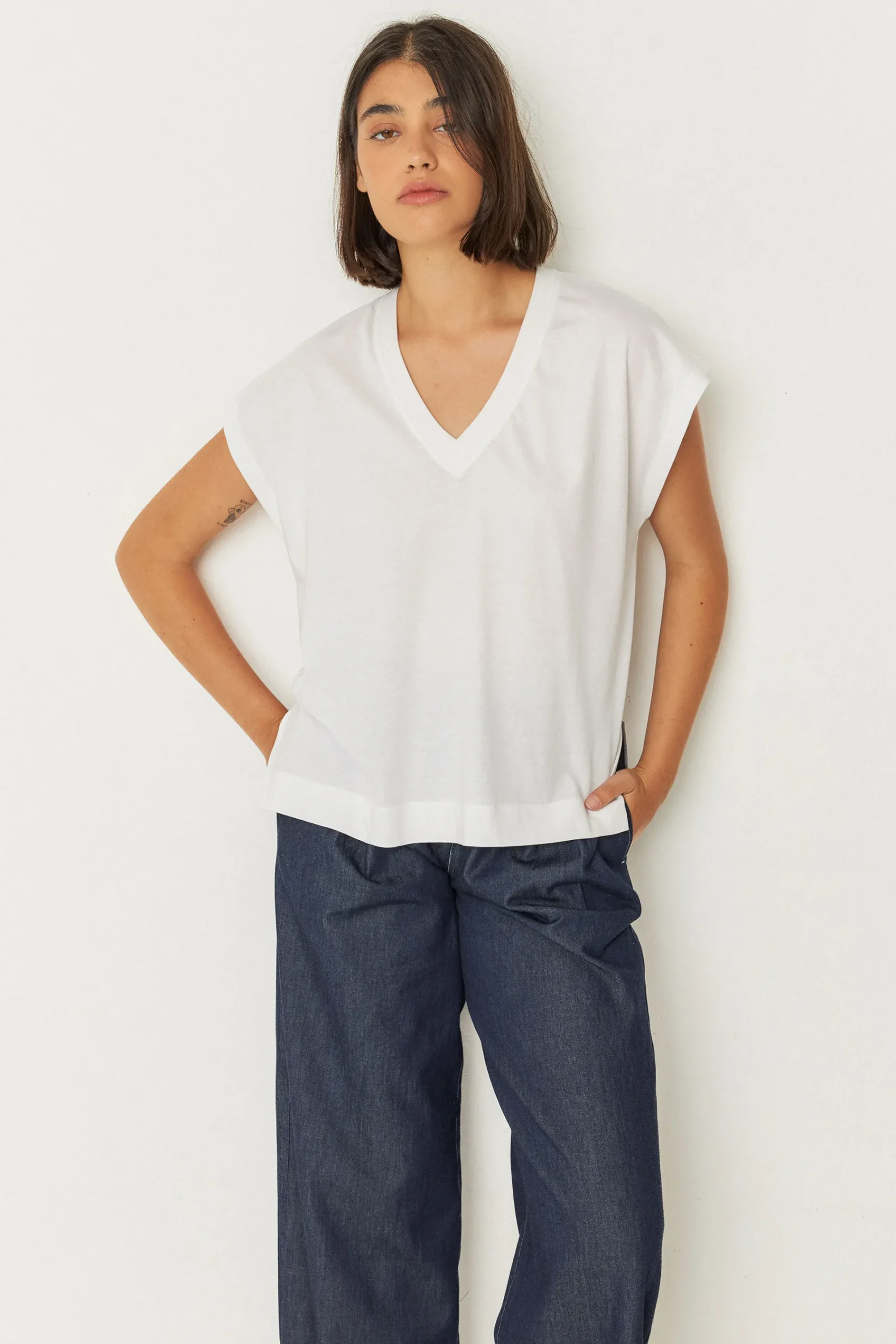 SKFK T-SHIRT ZUNTZ-4-GOTS- Tops Et T-Shirts